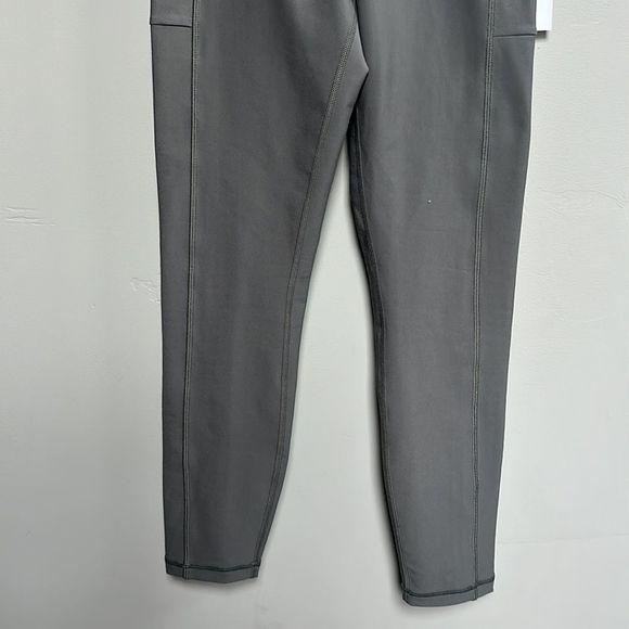 NWT Johnny Was Calme Endurance High Waist 7/8 Leggings with Pockets in Gray S - Picture 4 of 9